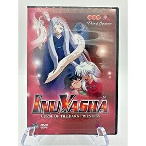 InuYasha Volume 20 DVD – Curse of the Dark Priestess Anime VIZ